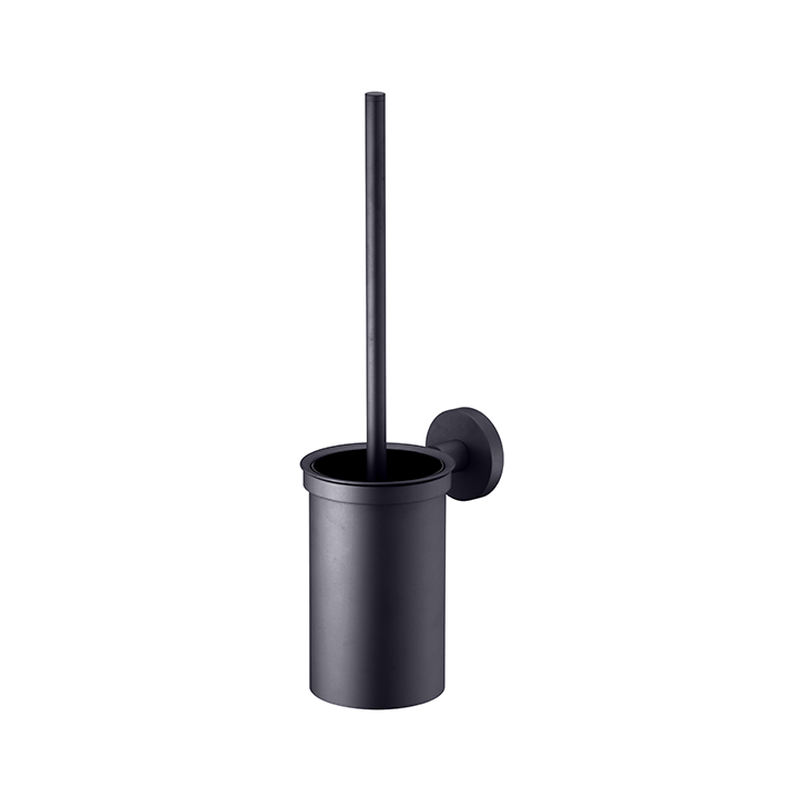 WC-Bürstengarnitur Aluminium schwarz